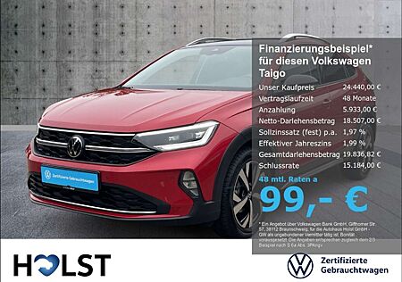 VW Taigo Volkswagen 1.0TSI DSG Style IQ.DRIVE Paket Navi GJR