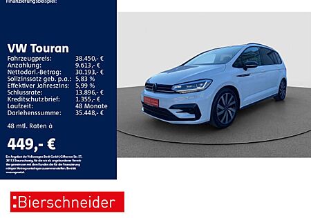 VW Touran Volkswagen 1.5 TSI DSG R-Line Black 7SITZE AHK PANO