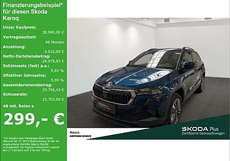 Skoda Karoq TOUR TSI DSG AHK NAVI SITZHEIZUNG EINPARKHILFE