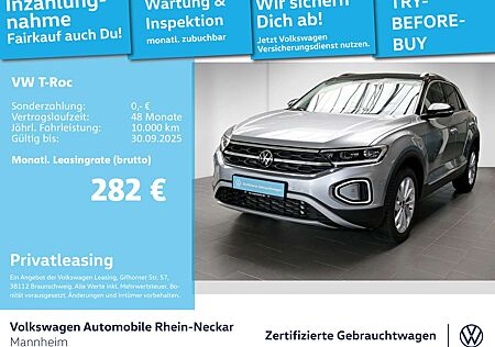 VW T-Roc Volkswagen 1.5 TSI Style DSG Navi AHK LED uvm