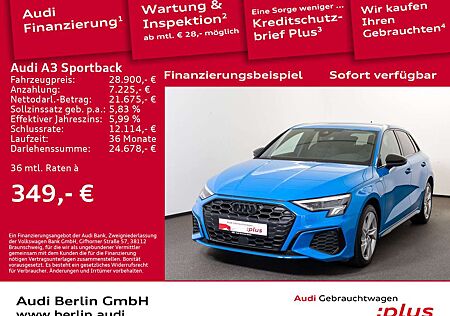 Audi A3 TFSI e S line 45 e S tr. RFK NAVI