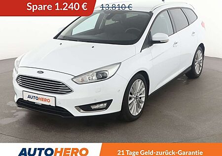 Ford Focus gebraucht kaufen Ford Focus 1.5 EcoBoost Titanium*NAVI*TEMPO*PDC*SHZ*KLIMA*