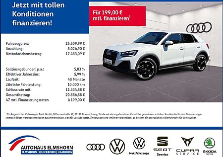 Audi Q2 35 TFSI S tronic NAV MATRIX 18" KAM PDC SHZ