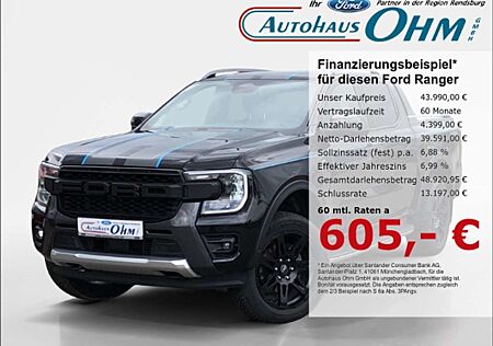 Ford Ranger Wildtrak e-4WD DOKA 2.0 Ecoblue - AHK - 360° - B&O