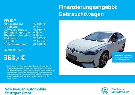 VW ID.7 Volkswagen Pro 210kW