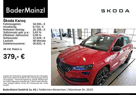 Skoda Karoq 2.0 TSI DSG 4x4 Sportline AHK Stdhz Pano