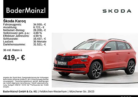 Skoda Karoq 2.0 TSI DSG 4x4 Sportline AHK Stdhz Pano