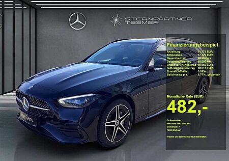 Mercedes-Benz C 300 de T +AMG+Night+PANO+KAMERA+AHK+360°+SHZ