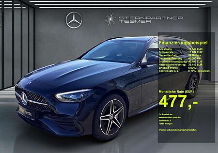 Mercedes-Benz C 300 de T +AMG+Night+PANO+KAMERA+AHK+360°+SHZ