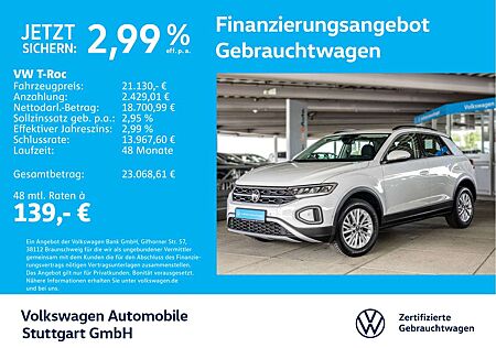 VW T-Roc Volkswagen Life 1.0 TSI Navi LED SHZ PDC