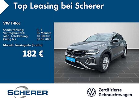 VW T-Roc Volkswagen 1.0 TSI Life CarPlay NAVI LED