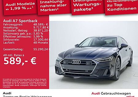 Audi A7 40 TDI S-TRO*S-LINE*MATRIX*HUD*PANO