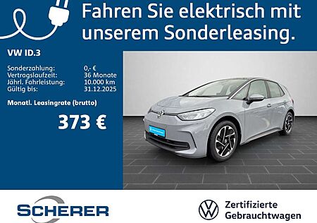 VW ID.3 Volkswagen Pro 62kWH NAVI RFK EPH ACC SHZ
