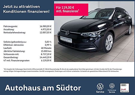 VW Golf Variant Volkswagen VIII Variant Style 2.0 TDI DSG LED RFK ACC
