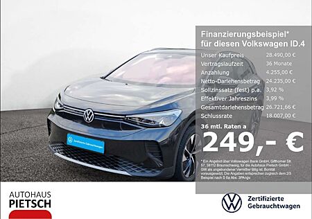 VW ID.4 Volkswagen Pro 77kWh Life AHK Carplay LED ACC Lane