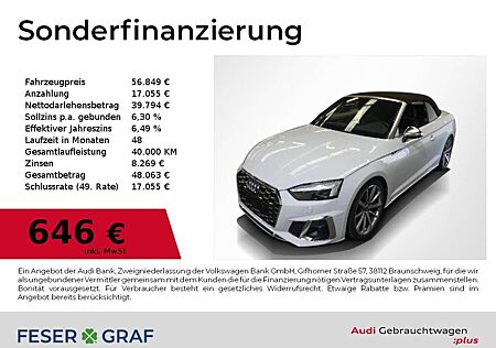 Audi S5 Cabriolet TFSI Navi,Matrix,Leder,Kamera,Sitzbel
