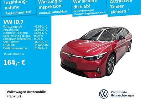 VW ID.7 Volkswagen GTX Navi AHK IQ.LIGHT - LED-Matrix-Scheinwe