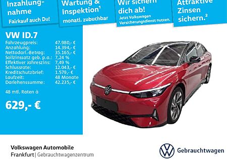 VW ID.7 Volkswagen GTX Navi AHK IQ.LIGHT - LED-Matrix-Scheinwe