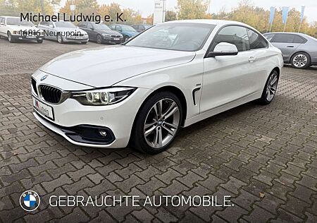 BMW 420 i Coupé Sport Line HiFi LED WLAN Navi Prof.