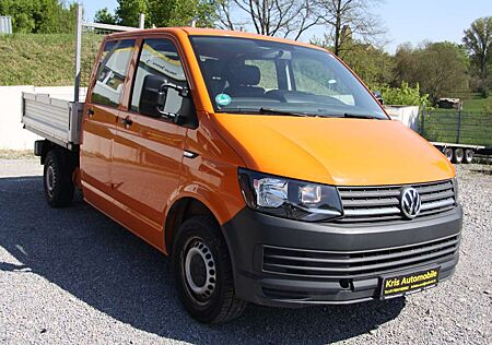 VW T6 Transporter Volkswagen 2.0 TDIPritsche Doppelkabine lang AHK*Klima*