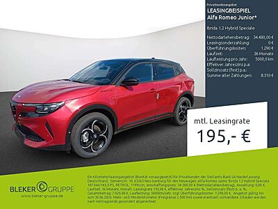 Alfa Romeo Junior Ibrida 1.2 Hybrid Speciale