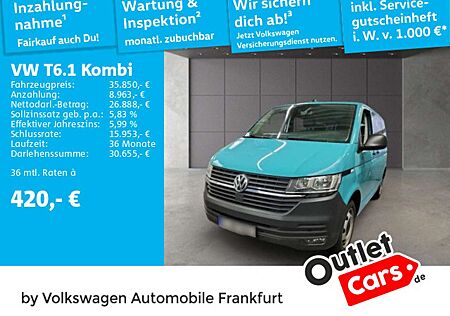 VW T6 Transporter Volkswagen T6.1 Kombi 2.0 TDI Navi DAB+
