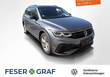 VW Tiguan Allspace Volkswagen 2.0 TSI R-Line BlackStyle 4 Motion DSG 7 Sitze / M