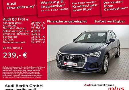 Audi Q3 45 e S tr. SITZHZG VIRTUAL LED 360°K