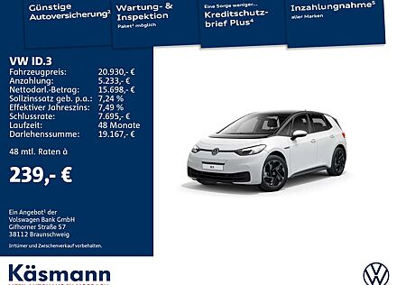 VW ID.3 Volkswagen Pure Performance 110kW NAVI LED