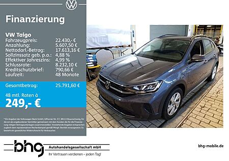 VW Taigo Volkswagen 1.0 TSI OPF Life