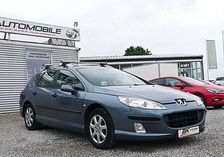 Peugeot 407 TÜV,- Kundendienst Neu Scheckheftgepflegt Panoramadach Klima