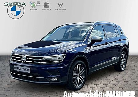 VW Tiguan Allspace Volkswagen 2.0 TDI Highline 4Motion DSG 200PS 1.Hand Leder Na
