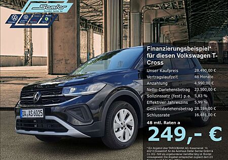 VW T-Cross Volkswagen Life 1.0l TSI 5-Gang NAVI SHZ LED R-KAM