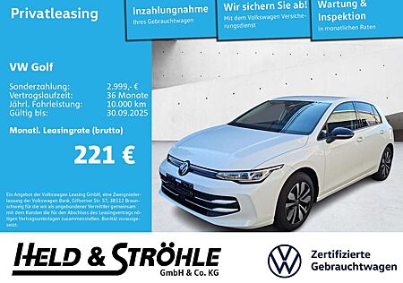 VW Golf Volkswagen 8 GOAL 1.5 eTSI DSG LED NAV KAM ACC IDA DAB