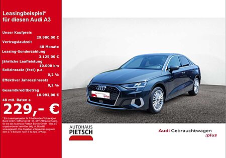 Audi A3 Limo 35 TFSI S tronic advanced SmartInter