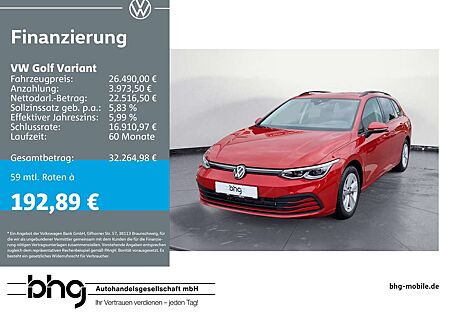 VW Golf Variant Volkswagen 1.5 TSI OPF Life