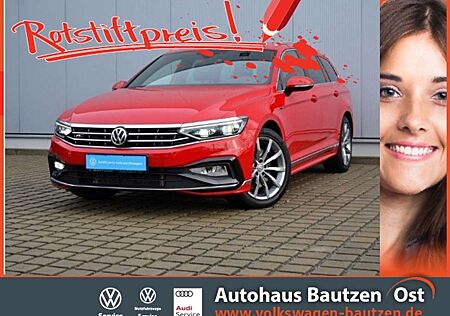 VW Passat Variant Volkswagen 2.0 TDI 240 PS 4M DSG R-Line VOLL/ELEGANCE/AHK/ST