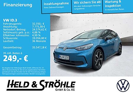 VW ID.3 Volkswagen GOAL 19 ACC LED NAVI PDC SHZ RFK