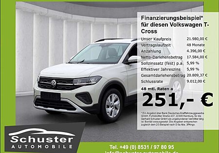 VW T-Cross Volkswagen Life 1.0TSI*ACC LED Navi R-Kam digCockp
