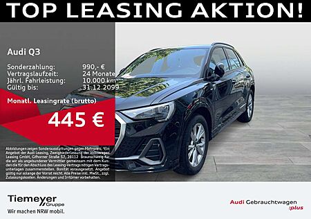 Audi Q3 35 TDI S LINE LEDER KAMERA NAVI+ eKLAPPE