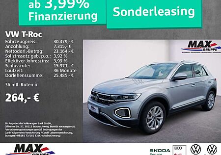 VW T-Roc Volkswagen 1.5 TSI DSG STYLE LED+PANO+KAM+LANE ASSIST