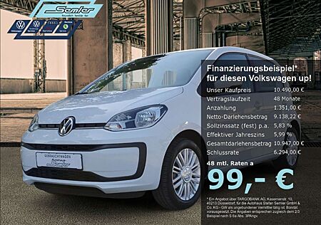 VW Up Volkswagen ! 1.0 CNG/Benzin Maps + More R-KAM DAB GRA PDC