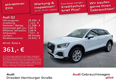Audi Q2 35 TFSI advanced LED Navi GRA S tronic