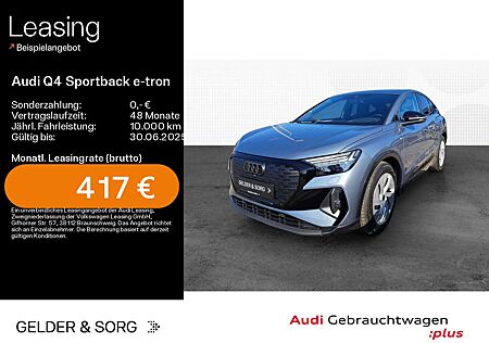 Audi Q4 e-tron Q4 Sportback 45 e-tron qu. S line AHK*HuD*Matrix