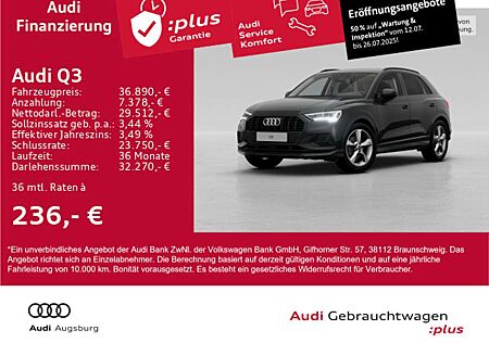 Audi Q3 advanced 35 TFSI *StdHz*LED*AHK*SIDE*8-fach*