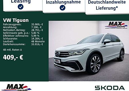 VW Tiguan Volkswagen 2.0 TDI DSG 4M R-LINE MATRIX+PANO+360°+AC