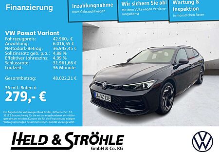 VW Passat Variant Volkswagen R-Line Black 1.5 eHybrid AHK PANO