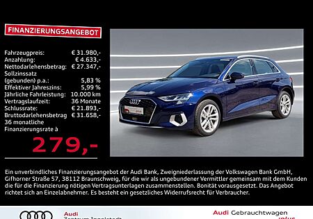 Audi A3 Sportback 40 TFSI e NAVI virtual+ PDC Advanced