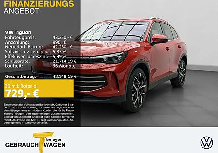 VW Tiguan Volkswagen 1.5 TSI eHybrid ELEGANCE LM20 PANO AHK IQ
