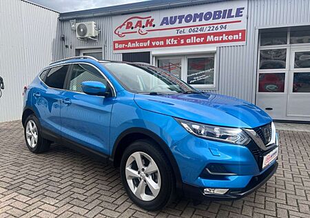 Nissan Qashqai gebraucht kaufen Nissan Qashqai Acenta 1.Hand+92TKM+Pano+AHK+R.Kam+Navi